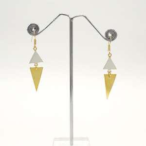 Two - Tone Jewellery--Earrings
